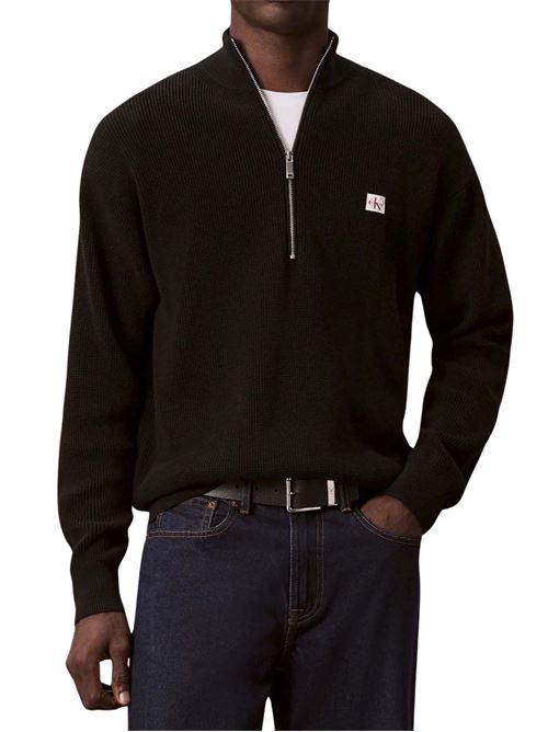 Maglione mezza zip Calvin Klein Jeans | LV04RE308GUB1